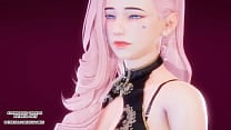 MMD HYOLYN One Way Love Seraphine Sexy Kpop Dance League Of Legends Uncensored Hentai
