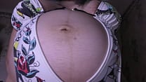 Thick wife with a huge pregnant belly ride in a cowgirl position her hubby until she cum a lot Milky Mari Thick wife with a huge pregnant belly ride in a cowgirl position her hubby until she cum a lot Milky Mari