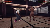 Felicity VS Giulius Naked Fighter 3D