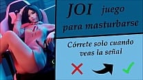 JOI hentai  interactivo    Edge y orgasmo arruinado 
