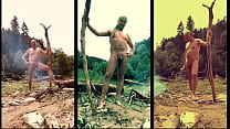 shameless nudist triptych my shtick