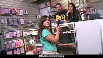 Sex for cash turns shy girl into a slut 27