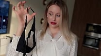 My Stepmom Jerked Off Her Panties and Let Me Fuck Her  Tearing Her Tights 