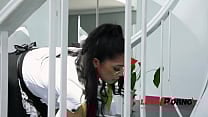 Leggy latina maid Julia De Lucia goes for big veiny cock of her boss GP872 Leggy latina maid Julia De Lucia goes for big veiny cock of her boss GP872