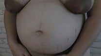 Pervert stepson touching her pregnant stepmom big lactating boobs and big pregnant belly while while both home alone Milky Mari Pervert stepson touching her pregnant stepmom big lactating boobs and big pregnant belly while while both home alone Milky Mari