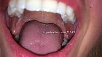 Mouth Fetish Diana Mouth Video 5