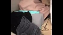 Spying on panties and bras at SIL house in her bedroom  Spied twice in one day  Part 1