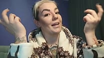 Long and hot sissy training with strap on and fake cum from busty tattooed strict Mistress Long and hot sissy training with strap on and fake cum from busty tattooed strict Mistress
