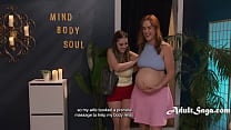 Pregnant Woman Fucks With Her Masseuse  amp  Wife Catches Them In The Act   AND JOINS 