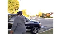 Ebony Milf jogging pickup