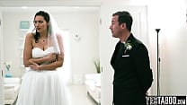 Big ass MILF bride fucks big dick ex one last time before wedding