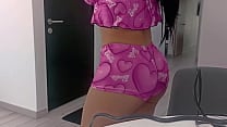 Delivery man fucks a very horny Latina with a perfect ass Delivery man fucks a very horny Latina with a perfect ass