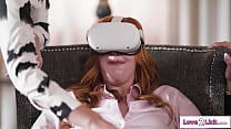 Employees secretly help milf get the best VR sexual orgasm Employees secretly help milf get the best VR sexual orgasm
