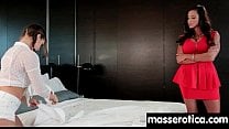 Sensual Oil Massage turns to Hot Lesbian action 4