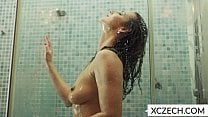 Sexual shower with hot MILF