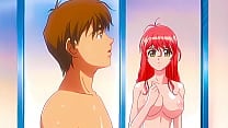 Hentai Uncensored My busty stepsister catches me masturbating in the bathroom