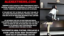 Hotkinkyjo anal fisting prolapse amp 99cm long dildo sex