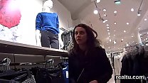 czech nympho was tempted in the shopping centre and drilled in pov