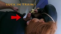 Nymphomaniac Married Wife Suck Unknown Guy in Train 