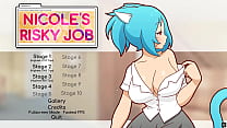 Nicole Risky Job Hentai game PornPlay Ep 3 playing with a huge dildo on cam Nicole Risky Job Hentai game PornPlay Ep 3 playing with a huge dildo on cam