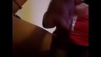 Playing with this phat black dick Playing with this phat black dick