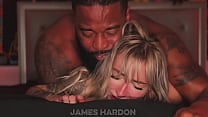 Hotwife blonde comes over for a breeding session bbc interracial