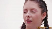 Teen rides bbc and gapes Teen rides bbc and gapes