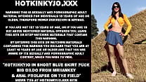 Hotkinkyjo in short blue skirt fuck big dildo from mrhankey amp anal prolapse on the field Hotkinkyjo in short blue skirt fuck big dildo from mrhankey amp anal prolapse on the field