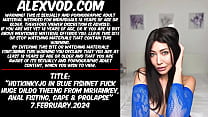 Hotkinkyjo in blue fishnet fuck huge dildo theeng from mrhankey anal fisting gape amp prolapse Hotkinkyjo in blue fishnet fuck huge dildo theeng from mrhankey anal fisting gape amp prolapse