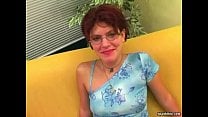 German mature gets dildoed and facialed after blowjob German mature gets dildoed and facialed after blowjob