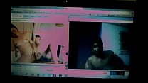 Deshi couple showing boobs on Facebook video chat