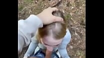 Public Fuck In The Forest With a Blonde Slut Public Fuck In The Forest With a Blonde Slut