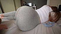 Step sister caught me jerking off and I fucked her through a hole in her leggings Step sister caught me jerking off and I fucked her through a hole in her leggings