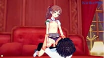 Mikoto Misaka and Kuroko Shirai and Kazari Uiharu and Toma Kamijo intense sex A Certain Scientific Railgun Hentai