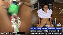 Freshman Gets Mandatory Hitachi Orgasm From Doctor Tampa Rebel Wyatt