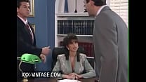 Big boobed Sarah Young fucked on the office table Big boobed Sarah Young fucked on the office table