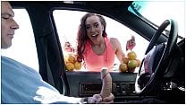 BANGBROS Sean Lawless Buys Oranges From Sexy Black Street Vendor Demi Sutra