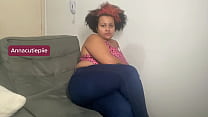 BBW Bloated on and Farting on the Couch