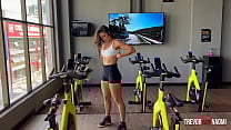 Fit Babe Teases at the Gym and Gets Fucked Twice at Home Fit Babe Teases at the Gym and Gets Fucked Twice at Home