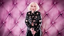 Rude strap on POV FemDom video  Leather leggings and black jacket  Dominatrix Arya Grander  Rude strap on POV FemDom video  Leather leggings and black jacket  Dominatrix Arya Grander