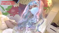 Nana thrusts hard in cowgirl position Heavenly course of handjob ejaculation with angel cosplay rainbow wig Nana thrusts hard in cowgirl position Heavenly course of handjob ejaculation with angel cosplay rainbow wig