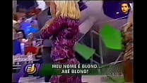 Team Axe Blonde strip Super Positive brazilian TV