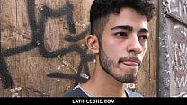 LatinLeche Cute Latino Hipster Gets A Sticky Cum Facial