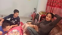 Shathi khatun and hanif and Shapan pramanik Threesome sex