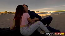 What if someone catches us Spanish chick fucked on a Public Beach at MuchaSexo What if someone catches us Spanish chick fucked on a Public Beach at MuchaSexo