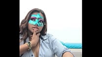 Brunette student takes the questionnaire before going to exams She touches her breasts in a sexy way Brunette student takes the questionnaire before going to exams She touches her breasts in a sexy way