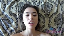 Amateur hookup with super hot babe who gets pussy eaten then sucks and fucks cock POV Asia Rivera
