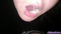 Cum swallow compilation she real amateur cumslut