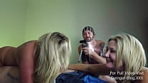 Behind the scenes fucking sexy foursome Fetswing live show