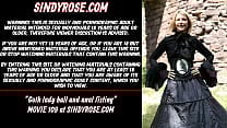 Goth lady ball and anal fisting Goth lady ball and anal fisting